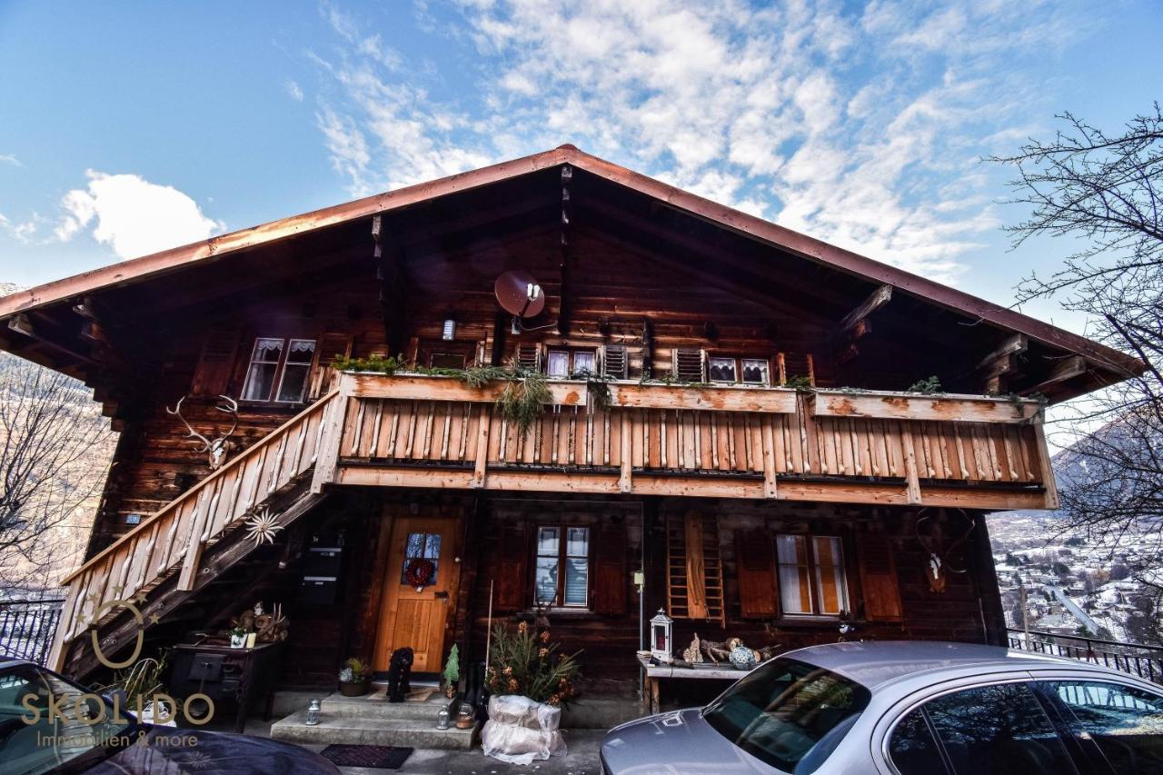 Cosy Chalet In Brig-Glis Apartment Exterior photo